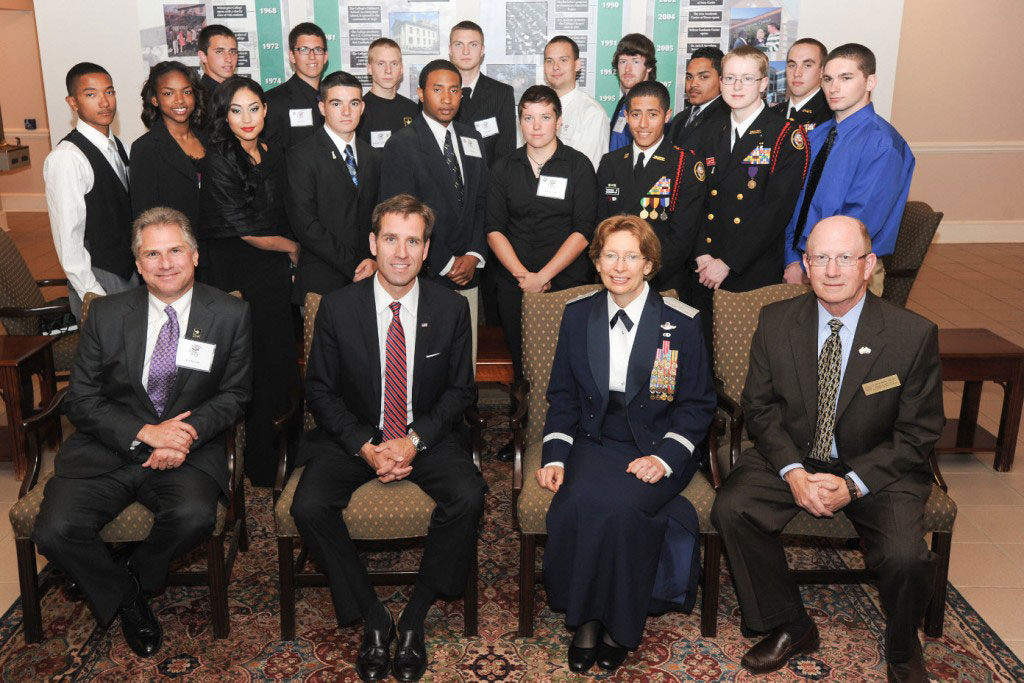 Enlistees honored at the 2012 Our Community Salutes Ceremony